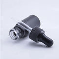 OBROU 30ml Matte Black White Pink Amber Glass Dropper Bottles 10ml 20ml 50ml 100ml Beard Oil Dropper Bottle