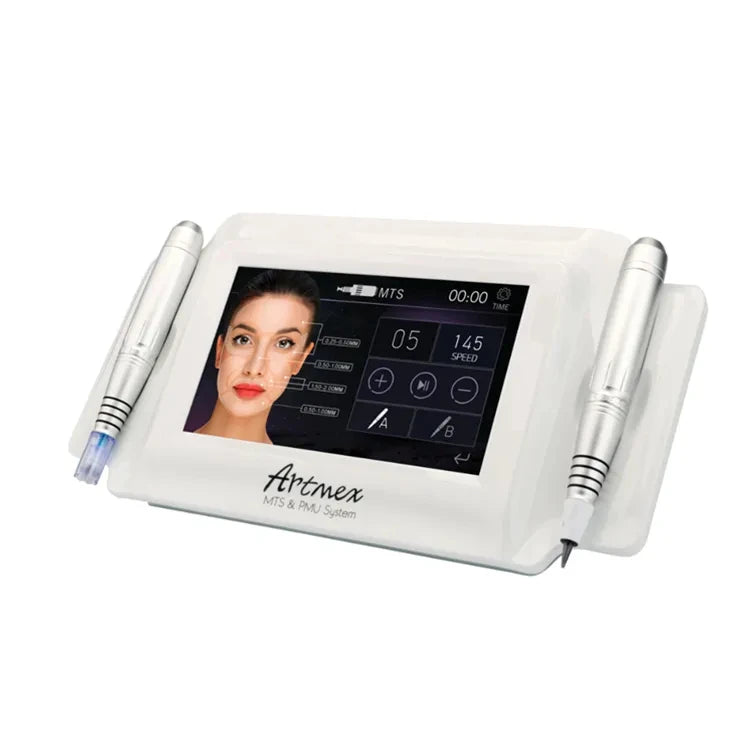 2024 Hot Selling V8 Semi Permanent Makeup Machine with Eyebrow Tattoo Lip Eyeliner Microblading Pen Set