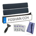 Adhesive Stickers Car License Plate Fixing Velcroes Hook and Loop Invisible Number Plate Holder