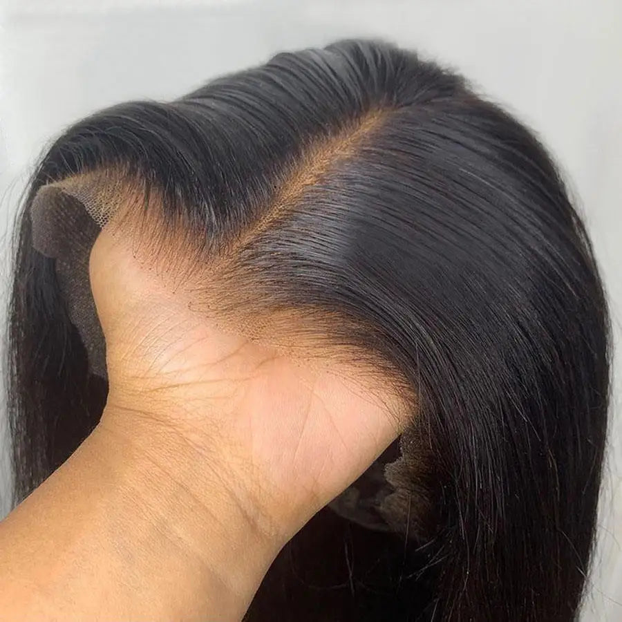 13x4 13x6 360 Transparent HD Lace Frontal Naturel Brazilian Remy Human Hair Closures 4X4 5x5 130% Density Deep Wave