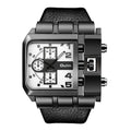 Wholesale Good Quality Alloy Fashion Large Dial square Quartz Men's Watches for Men