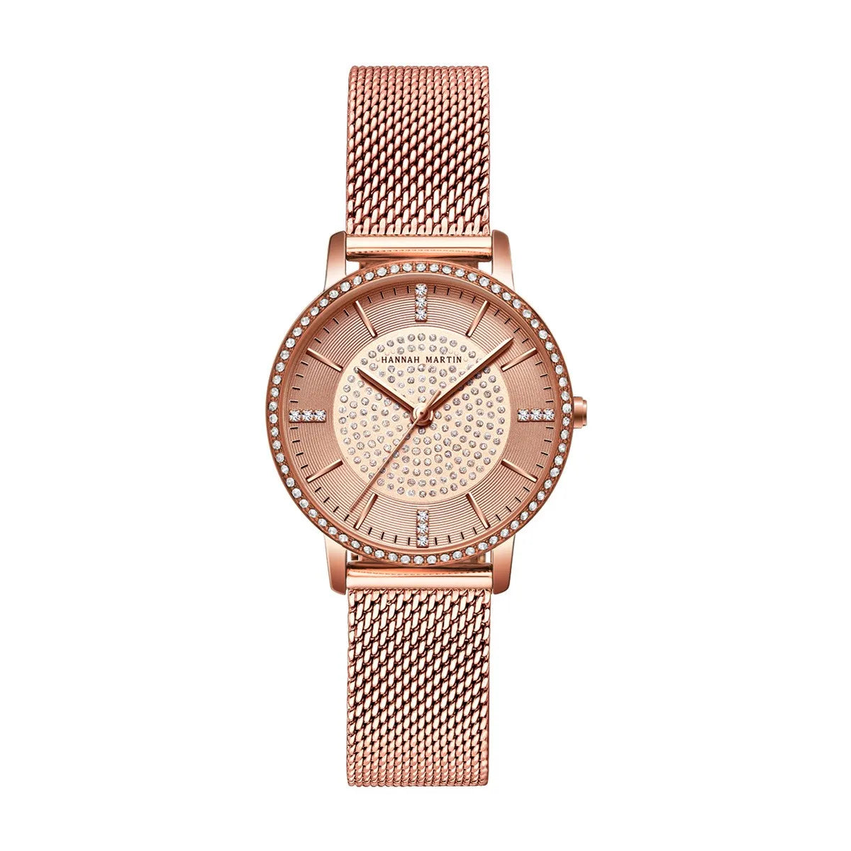 2024 Women's Quartz Watch New Japanese Movement Steel Mesh Waterproof Watch