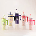 Sublimation Tumbler New Design 40oz Stainless Steel Cold Water Tumbler With Logo and Handle