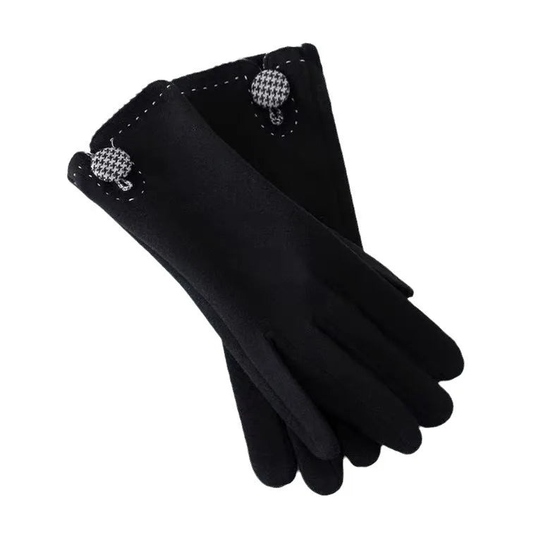 ALLCH 2025 Fleece  New Fashionable Gloves Outdoor Winter Warm Gloves for  Ladies