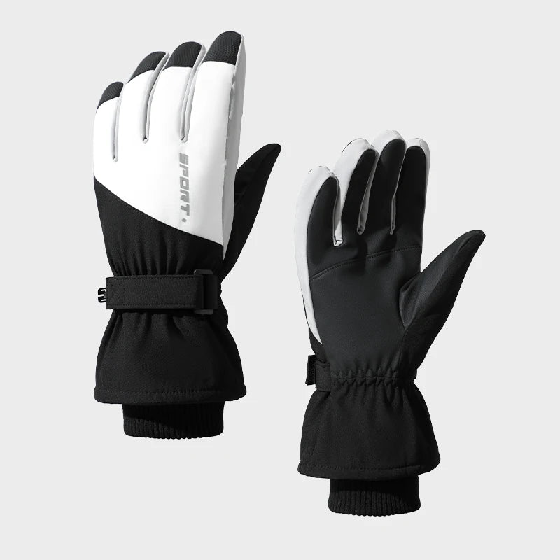 Custom Snowboard Motorcycle Driving Sport Touch Screen Snow Man Winter Waterproof Ski Gloves