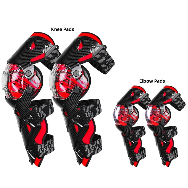 Factory Direct Sales Vemar Motorcycle Knee Pads Elbow Pads Motocross Protection Anti-fall Riding  Knee Elbow