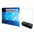 Exhibition Booth Wall Straight Backdrop Banner Stand Tension Fabric Cover Custom Printed Tension Fabric for Trade Show Events