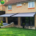 Remote Control Caravan Full Retractable Patio  Wholesale Awning Outdoor Electric Awnings for Terraces
