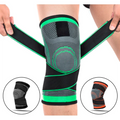 New Color Sports Brace Running Bandage Compression 3d Knitting Nylon Elastic Knee Sleeve Support