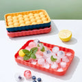 Creative Round Whiskey Ice Ball Maker Silicone Ice Tray Silicone Ice Cube Mold With Lid