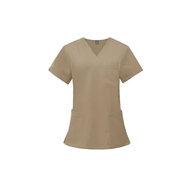 72% Polyester 21% Viscose 7% Spandex 200G Scrub Set Doctor's Jogger Pants with Pocket Waistband Woven Fabric Uniform