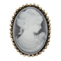 Weiman Beauty Women Cameo Brooches for Kids for Wedding Engagement and Gifts