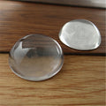 2pcs/lot 30mm Round Hemisphere Flat Back Clear Glass Cabochon High Quality
