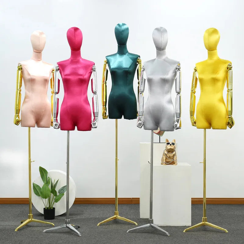 Hot Selling Fashion Display Female Mannequin With Stand