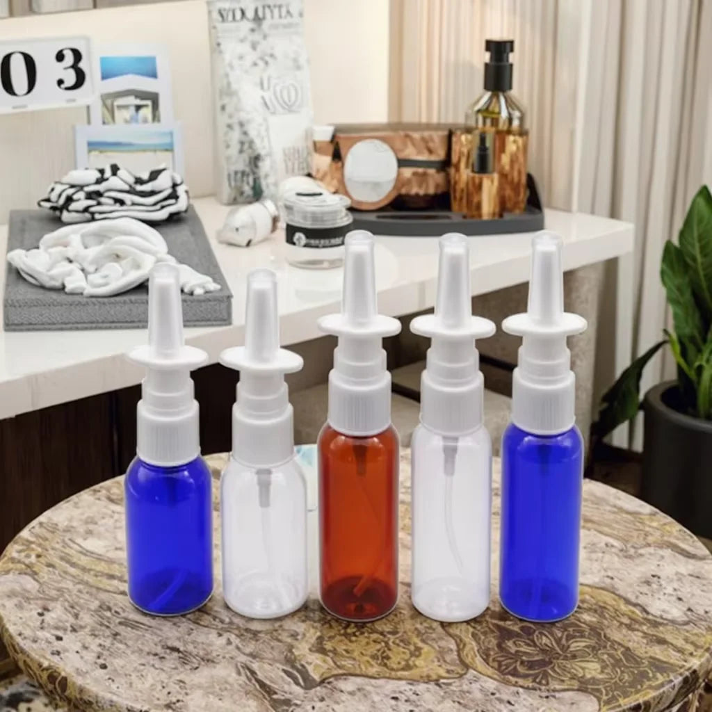 PET Plastic Elephant Trunk Nasal Direct Spray Bottle Pump Sprayer Fine Mist Skin Care Serum Shampoo Lotion Wigs False Eyelashes