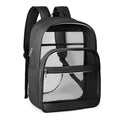 Heavy Duty Transparent Book Bags Clear Double Shoulder Vinyl Pvc School Sports Travel Bag