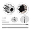 X Dance 45mm Chrome Portable Dance Pole (Spin/Static)