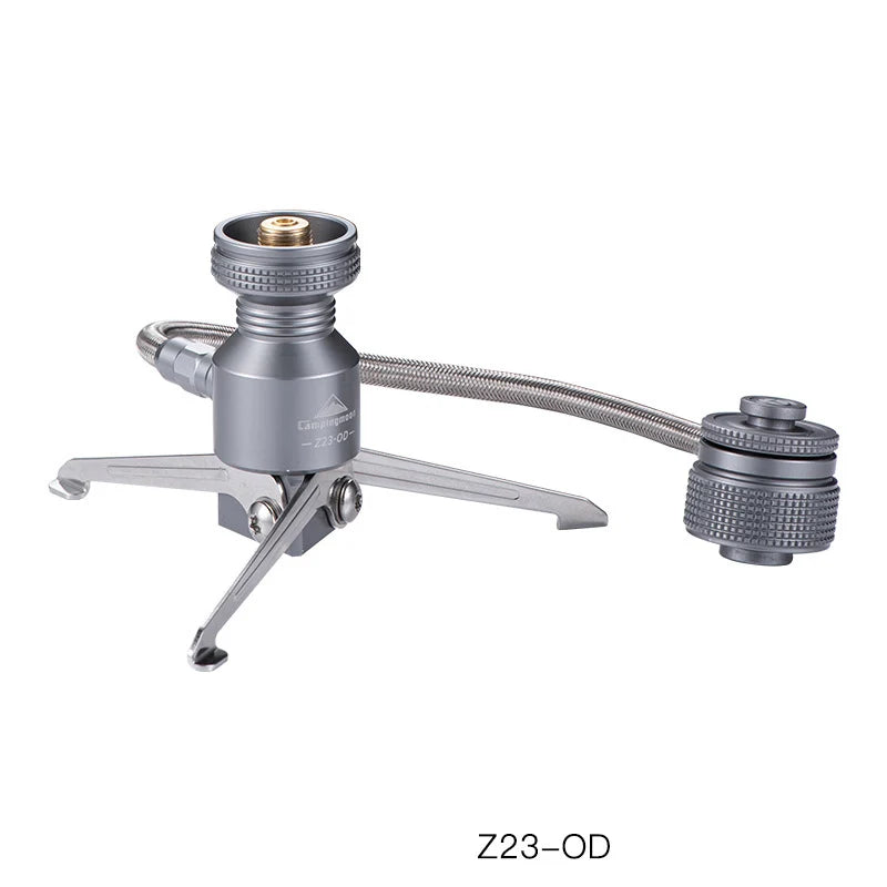 Aluminum Alloy Split Type Portable Outdoor Camping Three-Leg Transfer Gas Stove Adapter Switch Tool Stand