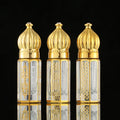 CJ- New Design 3ml 6ml Unique Decorative Attar Arabic Crystal Perfume Bottles Essential Oil Bottles