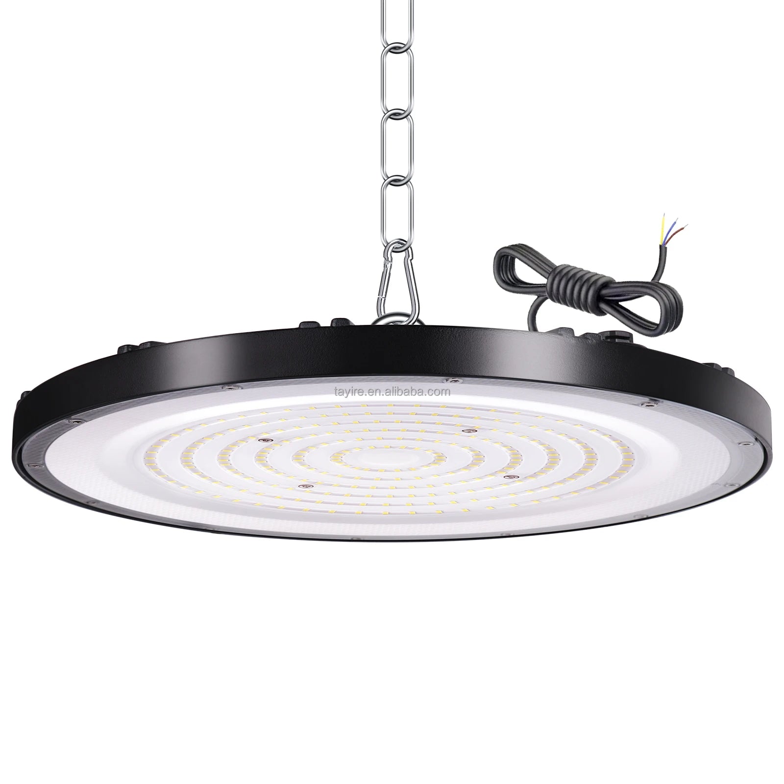 Warehouse Industrial 100W 200W 300W UFO LED High Bay Light Long-Life Energy Savings 6000K LED Light for Factories Garages