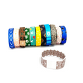 Activity Fitting Wristband Promotional Product Elastic Wristband Metal