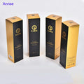 Small Size Printed Lipgross Tube Printed Gold Silver Paper Box Roll on Perfume Bottle Packaging Boxes With Gold Foil Stamping