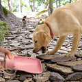 Wholesale Custom Eco-friendly ABS Portable Foldable Dog Water Bottle Silicone Automatic Water for Outdoor Travel Pet Owners
