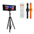 Ganxin China Supplier 6 Digits Red Led Display Scoreboard Stadium Padel Digital Electronic Scoreboard Tennis for Sale