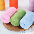 Charmkey Multiple Colors 400g T-shirt Yarn DIY for Hand Knitting Bags and Blanket