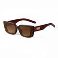 ADE WU STY1129L Retro Rectangular Frame Sunglasses Women Men Famous square Shades Small Rectangle Sun Glasses UV400 Custom logo
