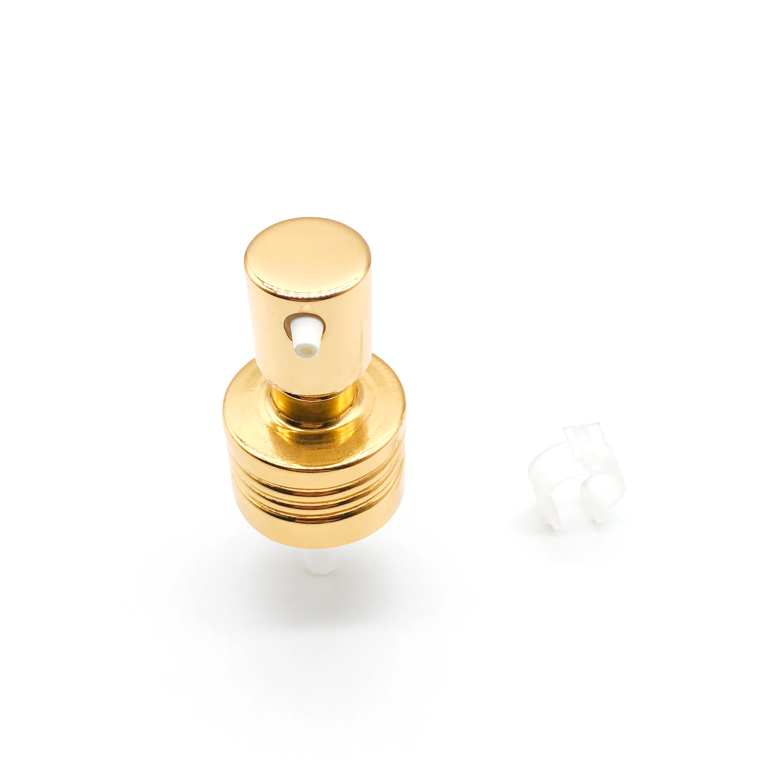 Colorful Plastic Cream Pump With Ribbed Closure Pump Aluminum Treatment Pump