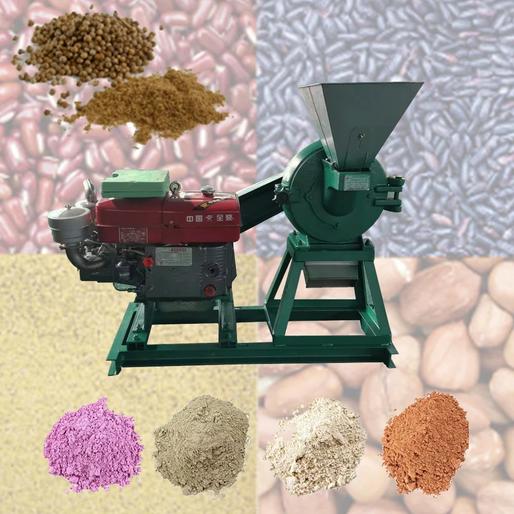 New Product Convenient Toothed Claw Crusher Feed Grain Crushed Machine
