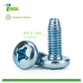 Din7500 Screw Cross Recessed Pan Head Thread Rolling Screws