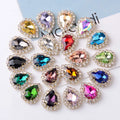 Colorful 3D Nail Big Diamond Crystals Gem Big Nail Rhinestones Charms Zircon for Nails