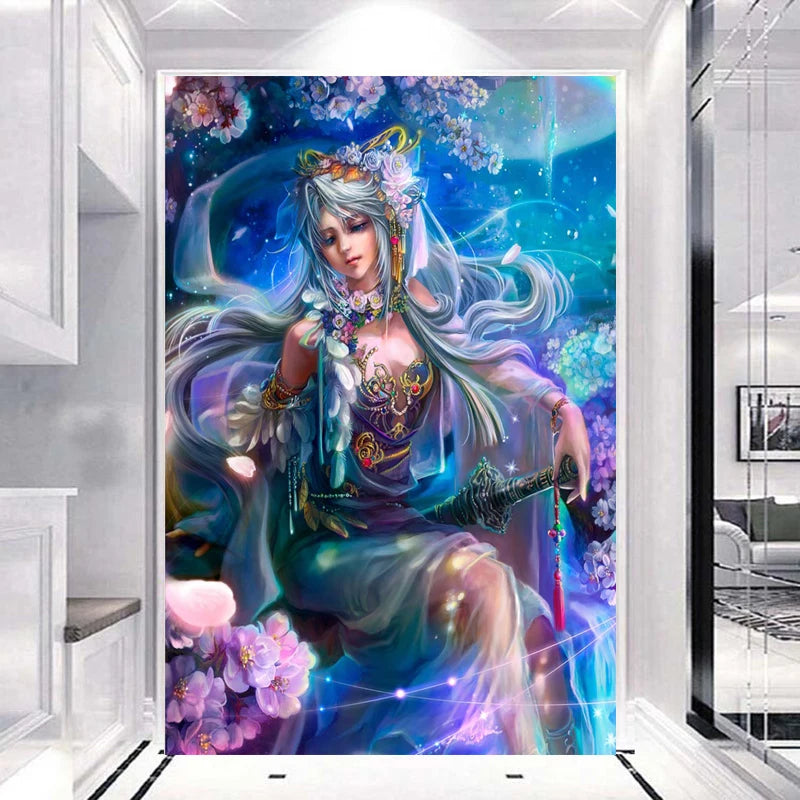 DIY Full Drill 5D 30*40cm the Modern Home Decoration Diamond Painting Kit With Portrait Square/Round Stones Custom Picture Craft