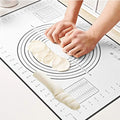 Wholesale Durable  Baking Dough  Baking Silicone Pastry Rolling  Mat Silicone Mat for Dough 65x45