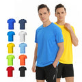 Cheap Running Sports Tshirts for Men Custom 100% Polyester Outdoor Training Gym Shirt Sport Tshirt Man