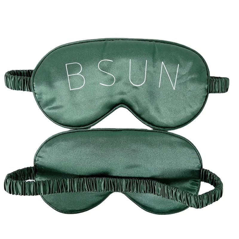 Washable Soft Sleep Mask Night Cover Eye Sleeping Silk Satin Mask