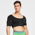 Men's Quick-Drying Outdoor Sports Tank Top Short-Sleeved Fitness Corset with Corset Underwear Belly Shaping T-Shirt