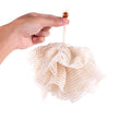 Eco Friendly Natural Ramie Items Toiletries Skin Care Products Adult Sisal Mesh Shower Sponge Hot Beige Bath Flower