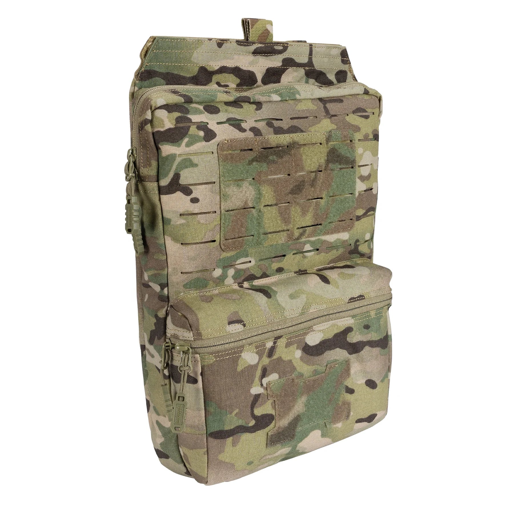 TOPTACPRO 500D Cordura Nylon Tactical MOLLE Hydration Pack for 2L Hydration Water Bladder Hydration Bag