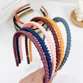 Korean Hairband Women Solid Hair Band Anti slip Twists Hairband Girls Hair Accessories