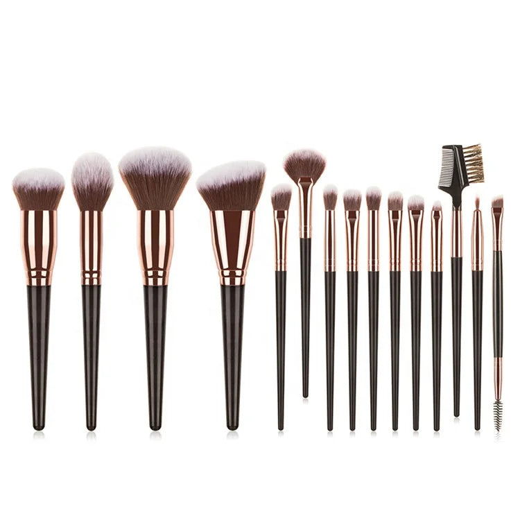 Popular Fluffy Makeup Brush Set New Makeup Brushes Private Label Rose Gold Brushes Makeup Professional Custom MegaBDM