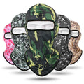 Quick-Drying Breathable Camo Print Balaclava Mask Outdoor Sunscreen Face Cover One Hole Ski Mask Adults' Sports Cycling Cycling