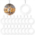 Sublimation Wind Spinner 8 Inch 20 Pcs  Blank Double Side Garden Spinners Aluminum 8inch Sublimation Wind Spinner Blanks