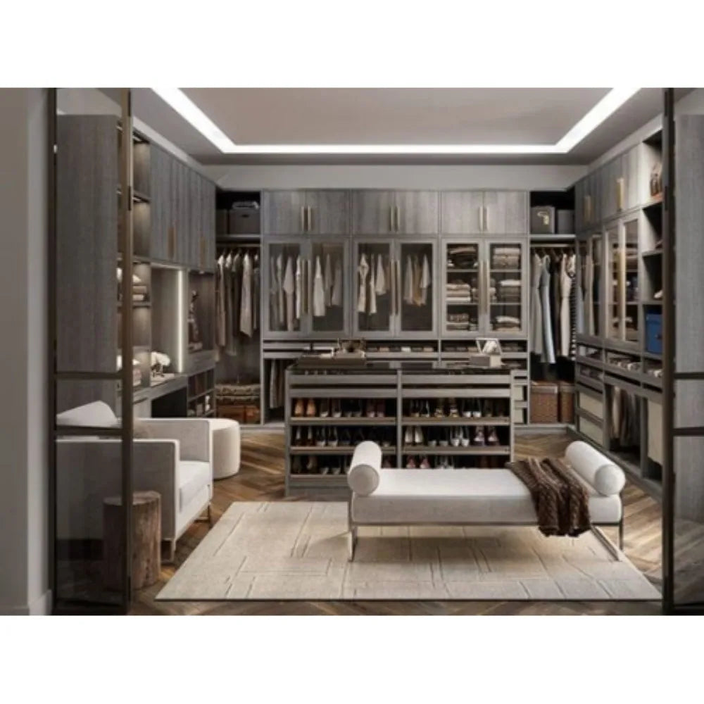 Factory Modern Custom Bedroom Wardrobe Closet