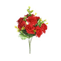 2024 New Romantic Red Artificial Flower Bouquet Wedding Centerpiece Flower for Sale