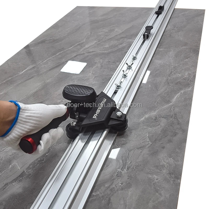 MUFASHA Portable 3800mm High Precision Three Cutting Blade Slim System Manual Ceramic Hand Tile Slab Cutter Tool for Large Tiles MegaBDM