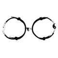2022 New Yin Yang Adjustable Cord Matching Bff Friendship Relationship Best Friend Bracelets for 2