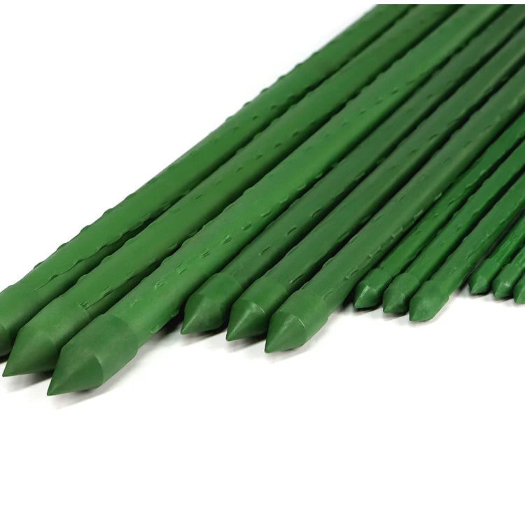 Best Selling Eco-friendly Steel Core Plastic PE Coated Garden Plant Support Stakes